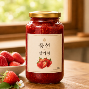 국내산 딸기청 580g